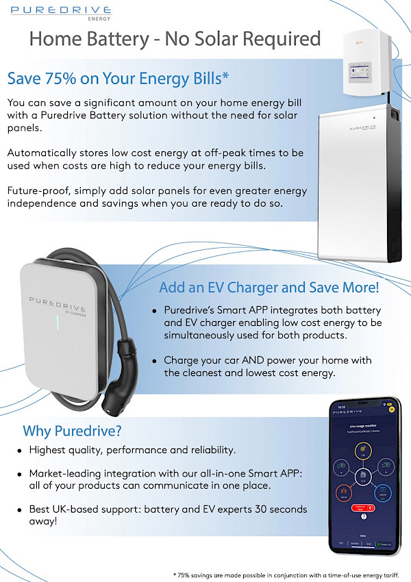 PureDrive Home Battery